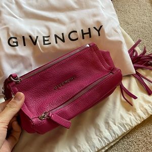 Givenchy Goatskin Pandora Wristlet bag NEW